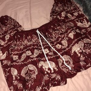 Loose pants